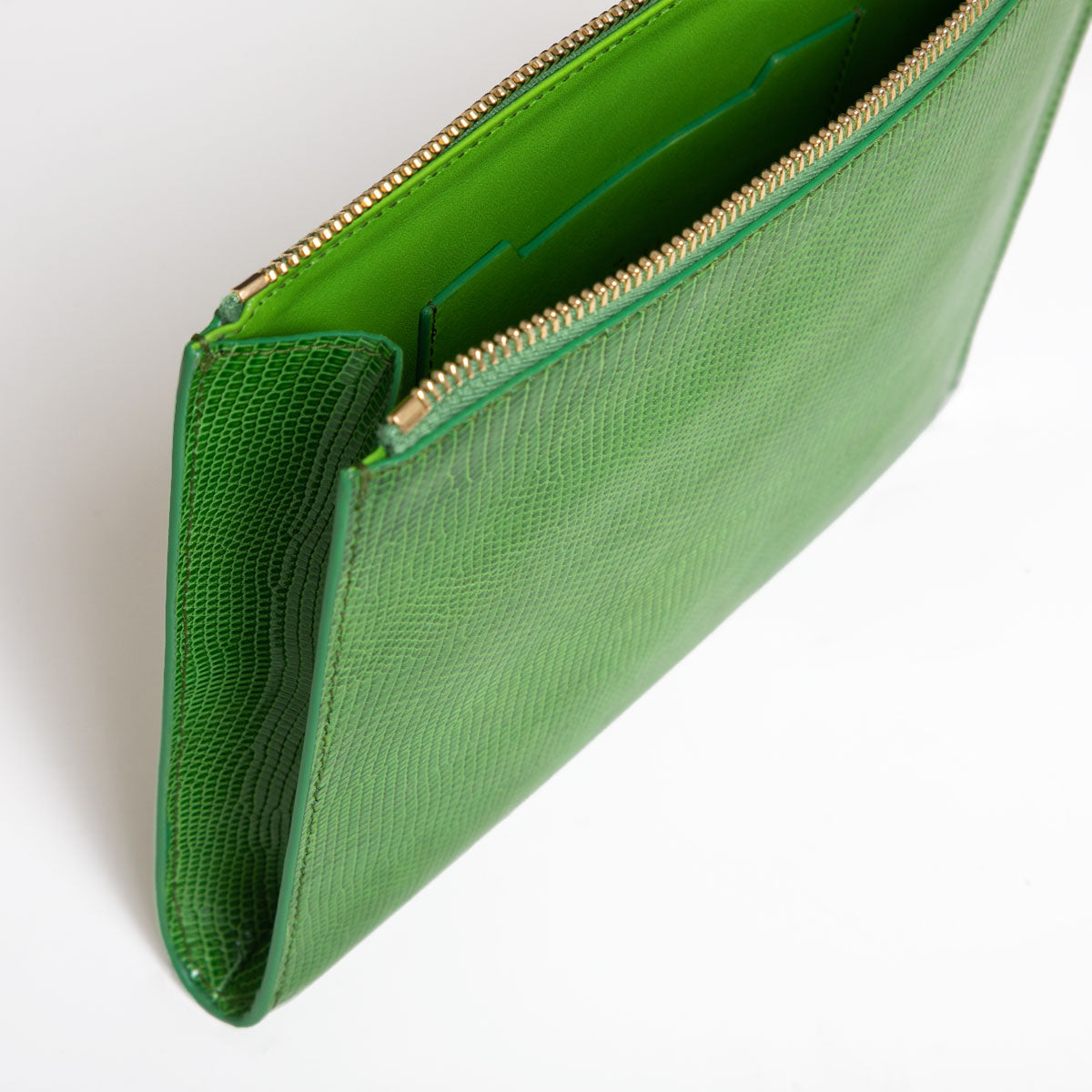 DOTTI Pouch<br> Vibrant Green Lizard