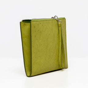 DOTTI Pouch<br>Chartreuse Ostrich