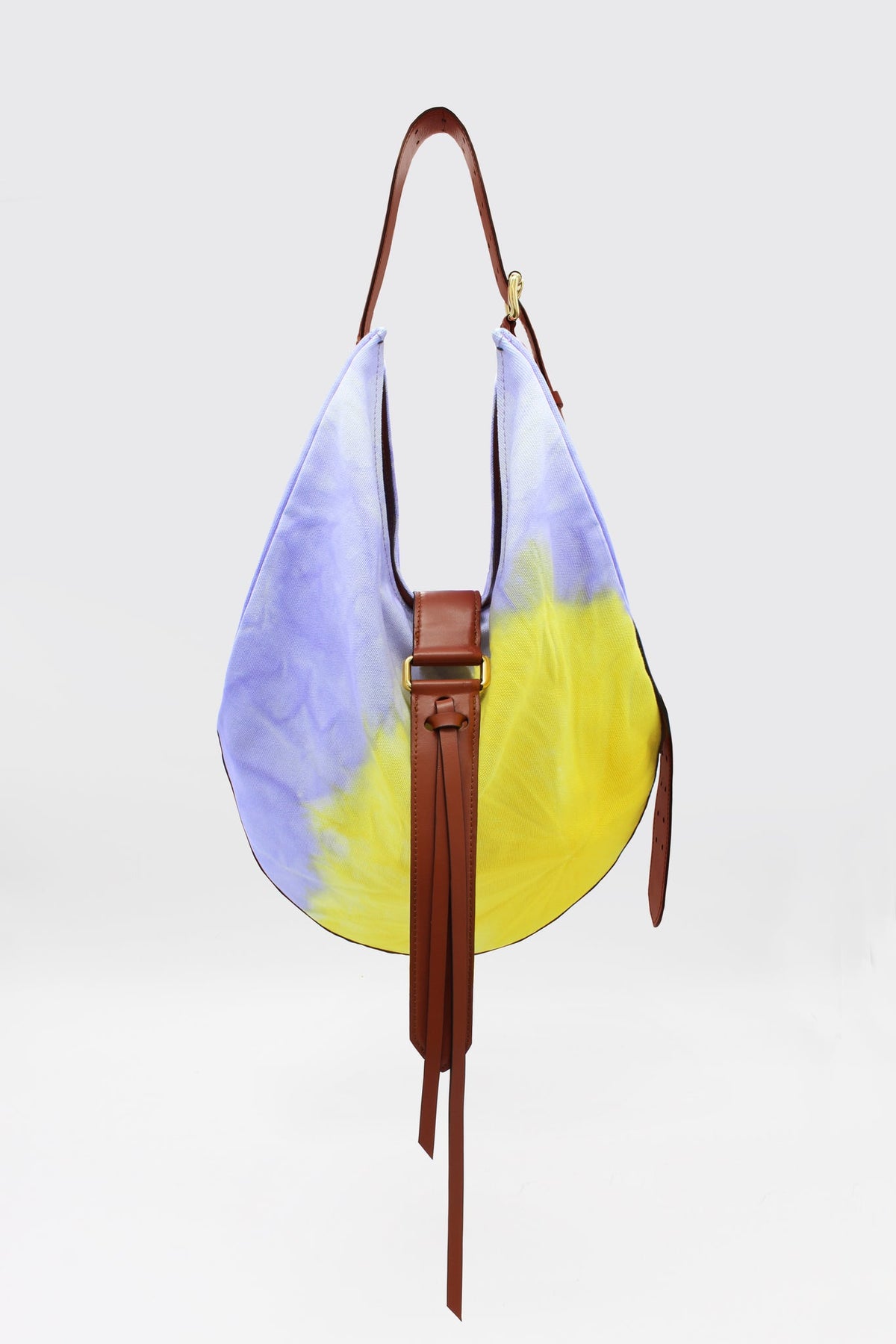 Sunset Bag Maxi Tie-dye Canvas lilac+yellow