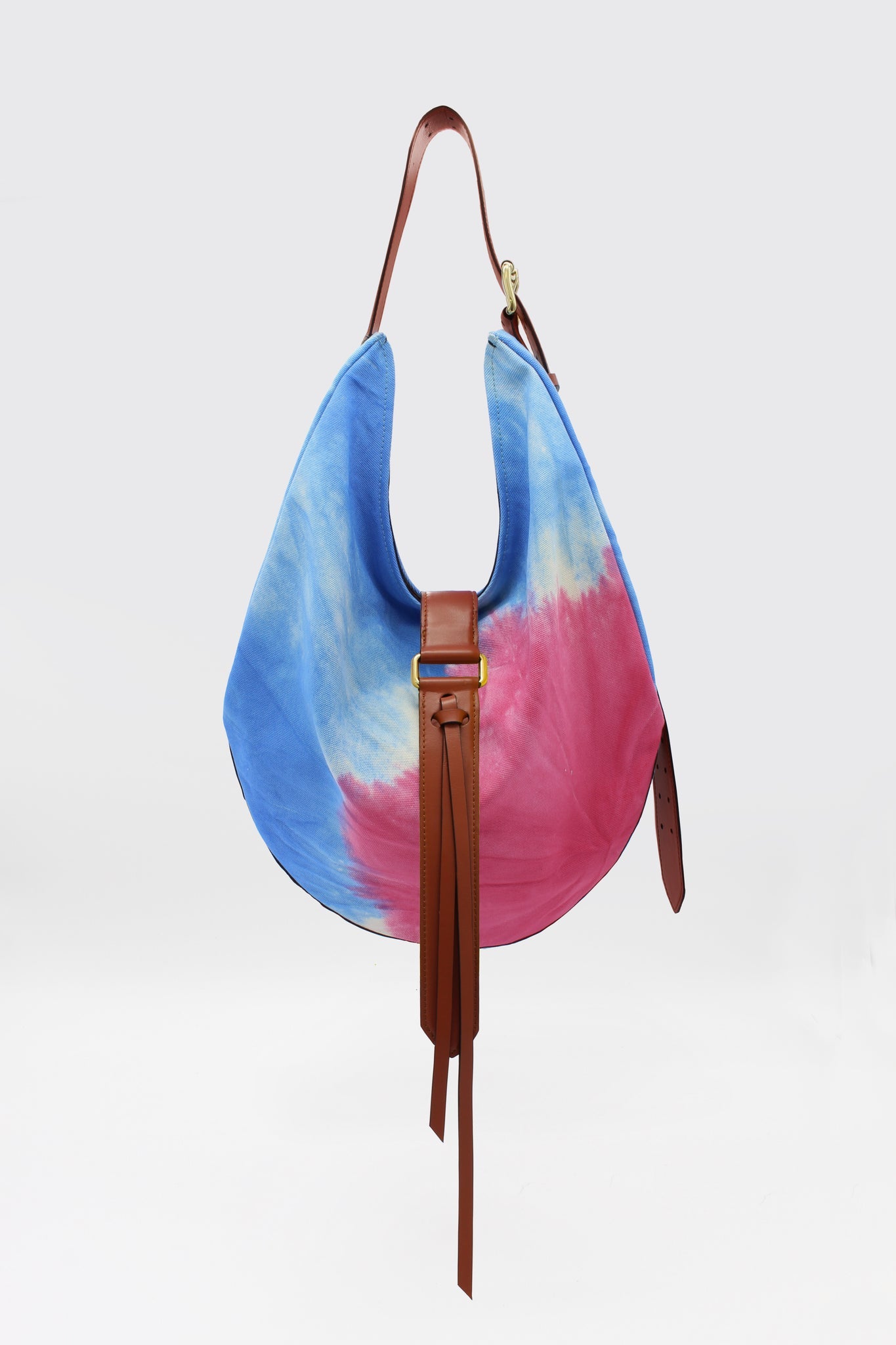 Sunset Bag Maxi Tie-dye Canvas blue+red